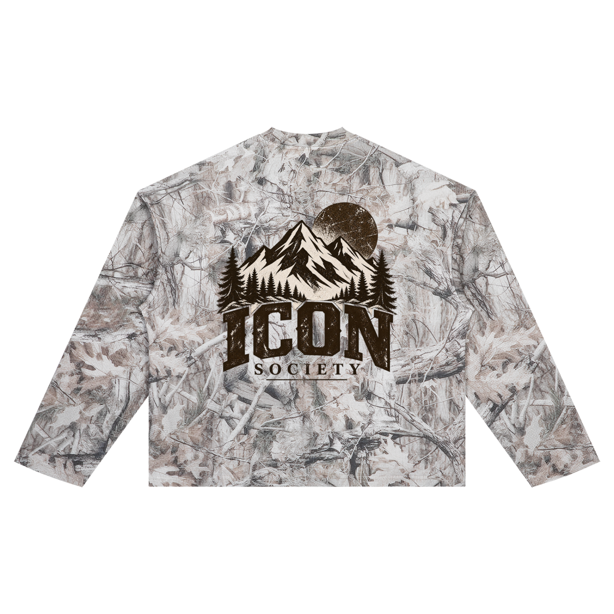 Unisex Tree Camo Waffle T-Shirt