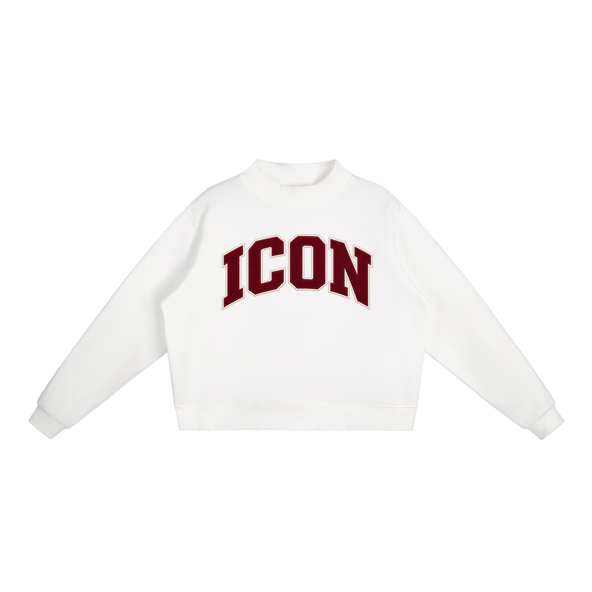 THE ONLY MOCK-NECK CREW YOU NEED