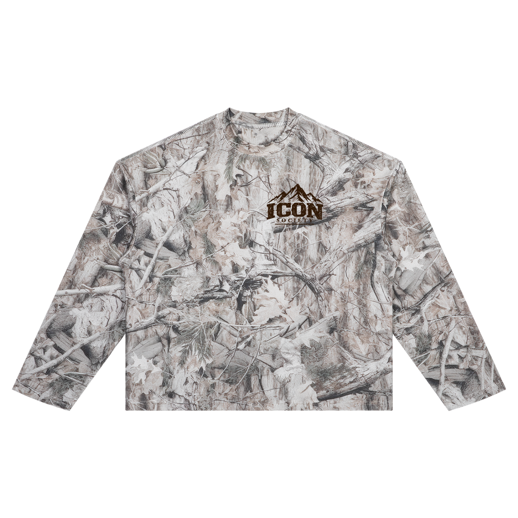 Unisex Tree Camo Waffle T-Shirt