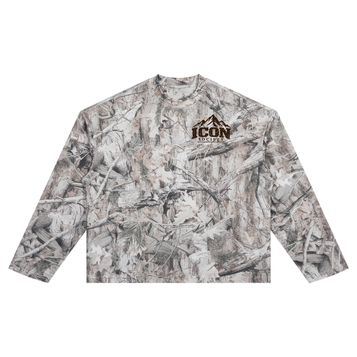 Unisex Tree Camo Waffle T-Shirt